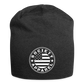 essentials - flag beanie - charcoal grey