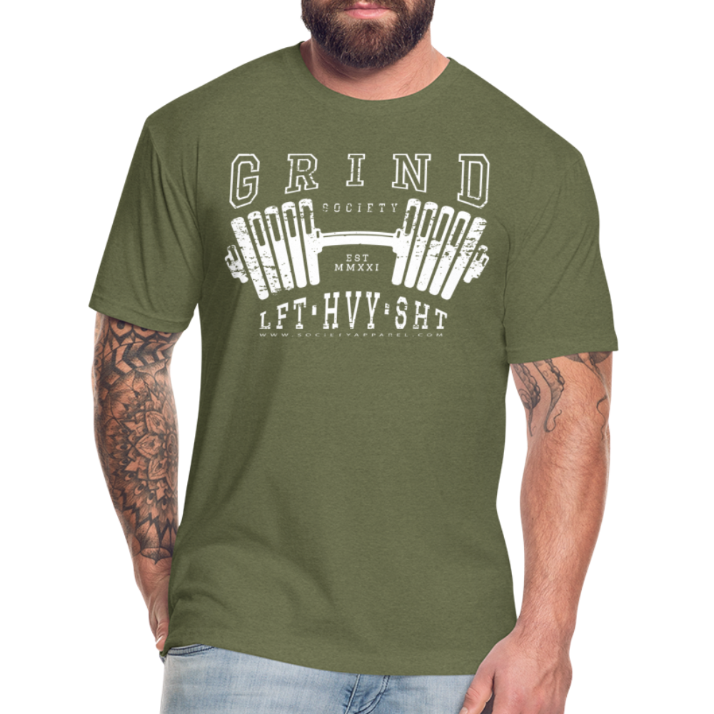 Grind Society • LFT HVY SHT - heather military green
