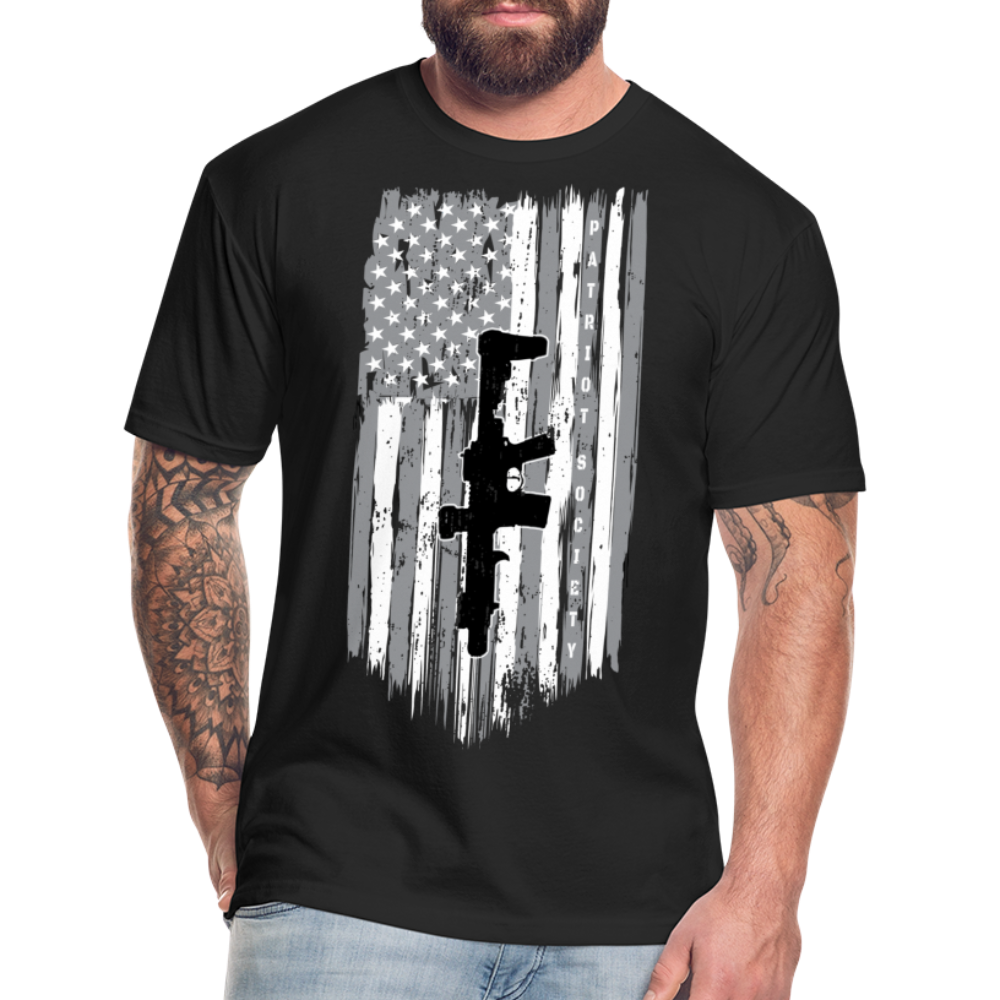 patriot society • ar reloaded vertical (gray) (3X)