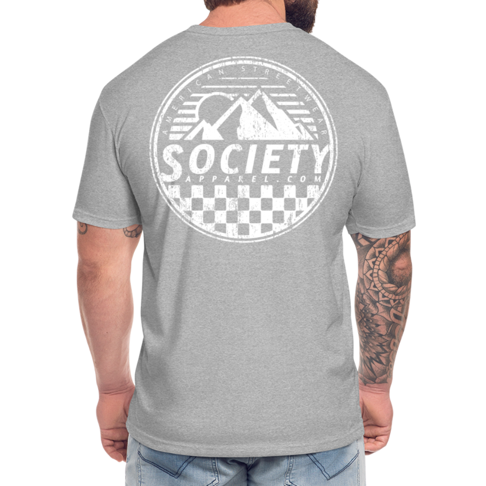 society apparel essentials • streetwear in the hills - heather gray