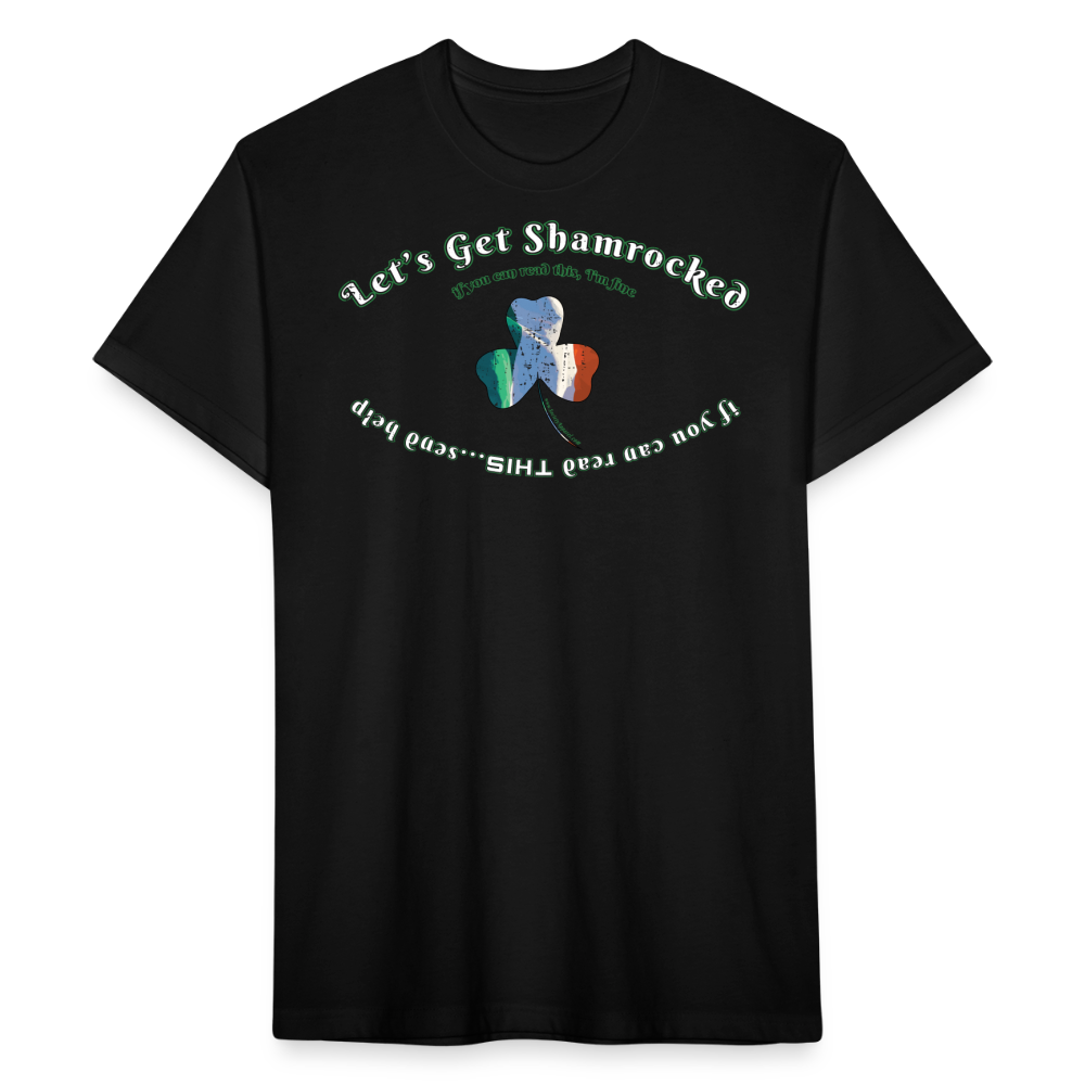 st patty's day • shamrocked - black