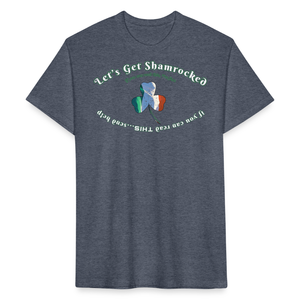 st patty's day • shamrocked - heather navy