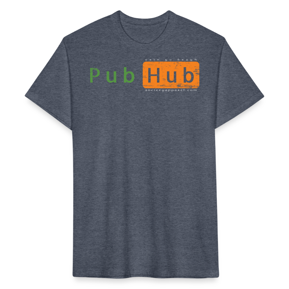 custom shop • pub hub - heather navy