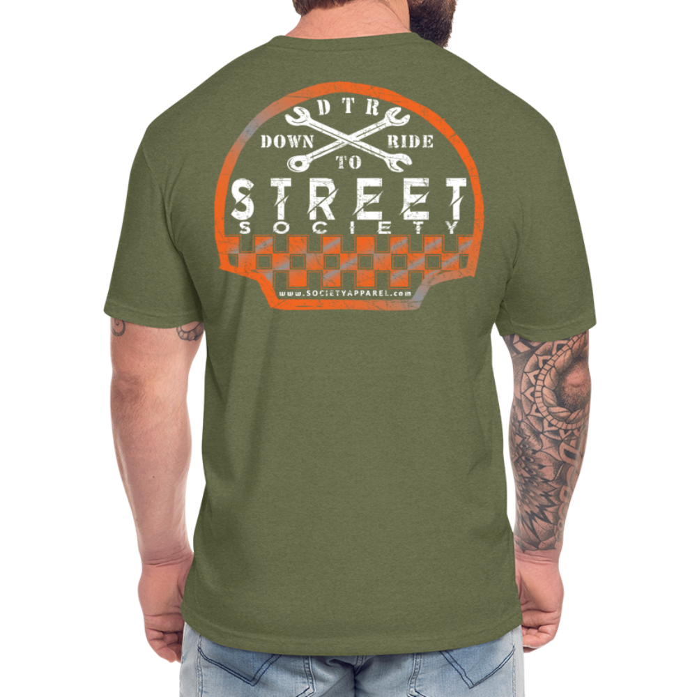 street society • DTR - heather military green