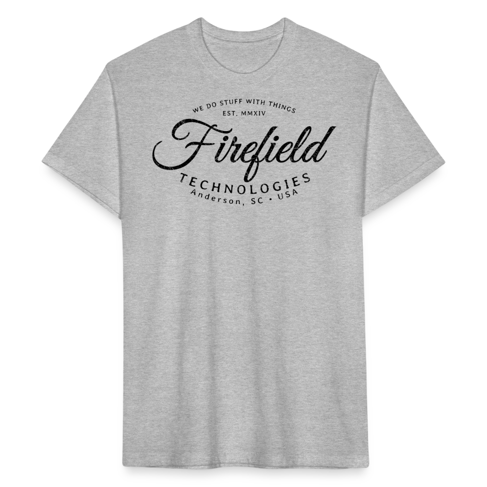 Firefield Technologies • We Do Stuff (black) - heather gray