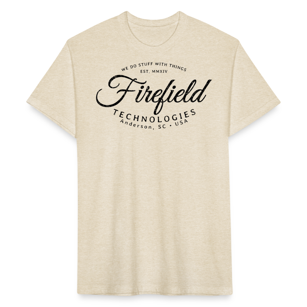 Firefield Technologies • We Do Stuff (black) - heather cream