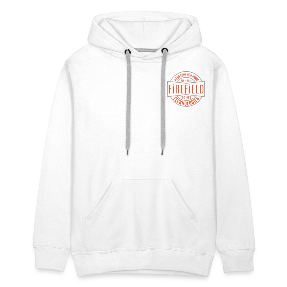 Firefield Technologies • Bowtie Hoodie - white