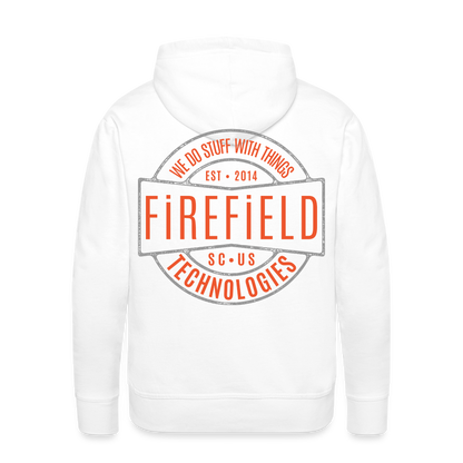 Firefield Technologies • Bowtie Hoodie - white