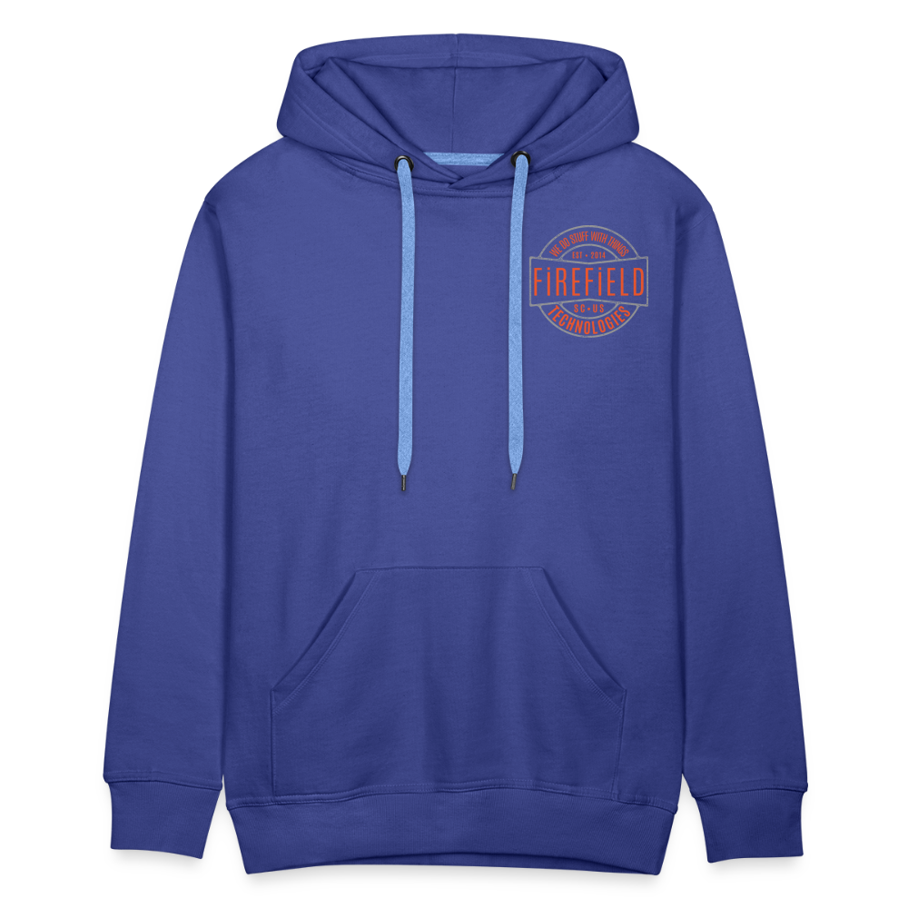 Firefield Technologies • Bowtie Hoodie - royal blue