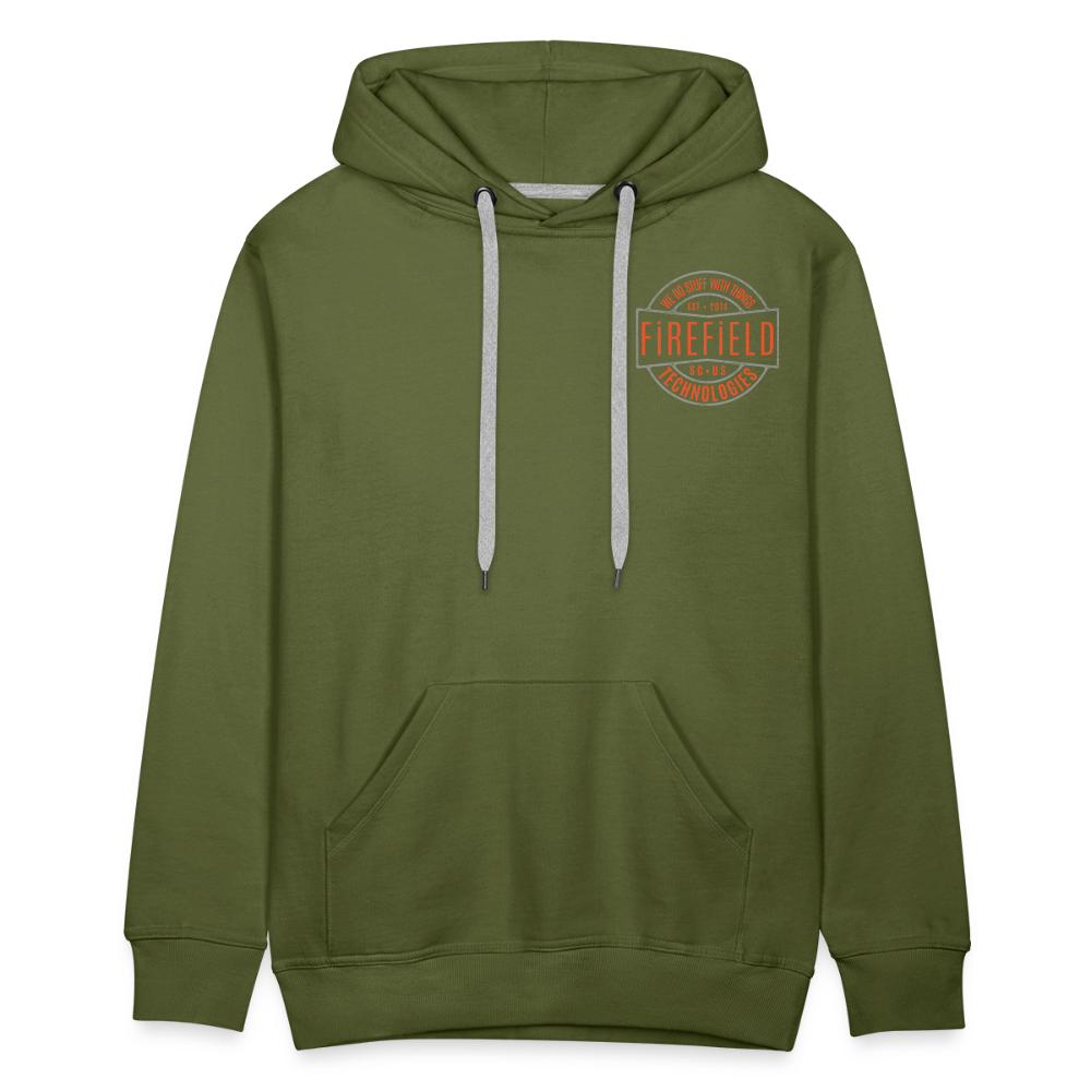 Firefield Technologies • Bowtie Hoodie - olive green