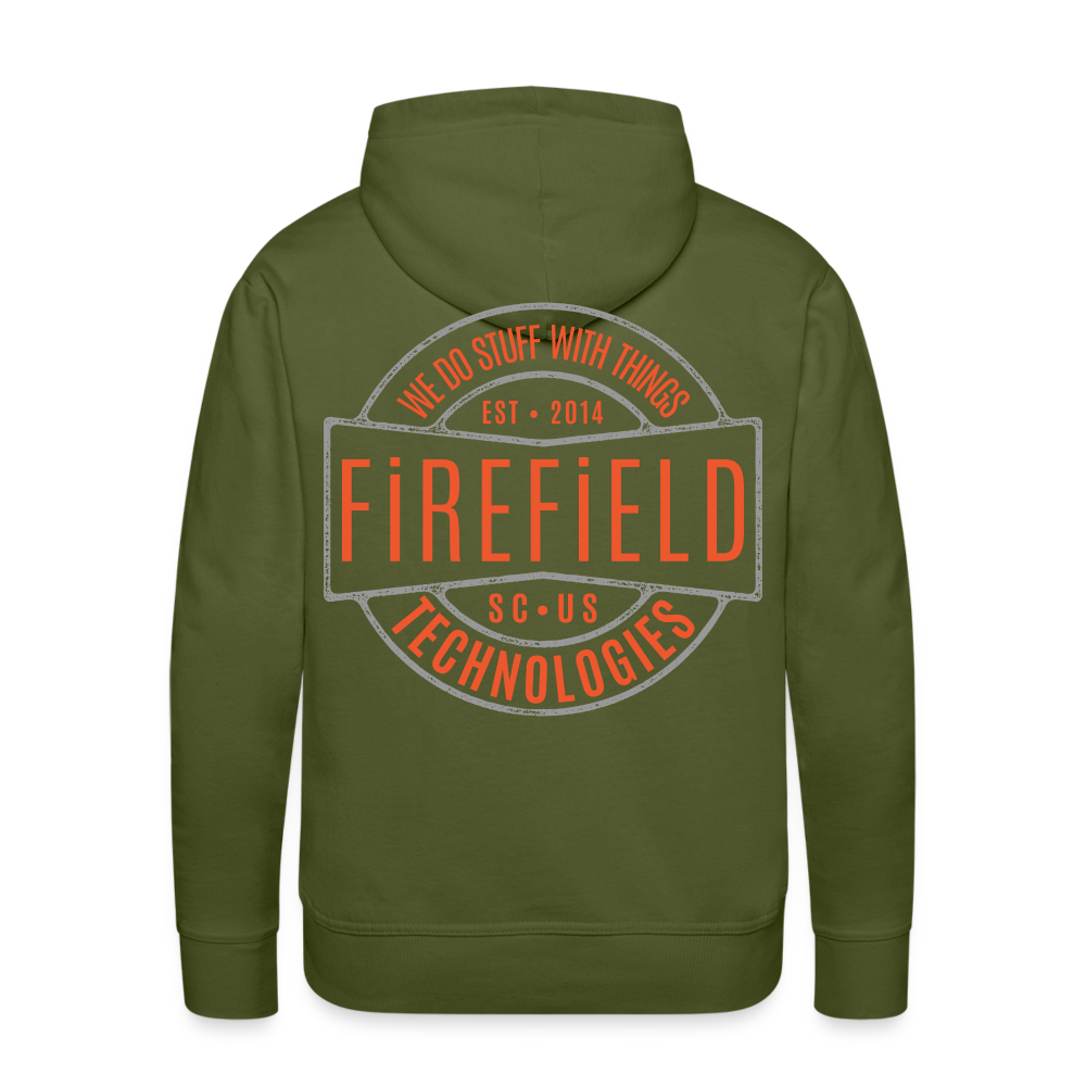 Firefield Technologies • Bowtie Hoodie - olive green