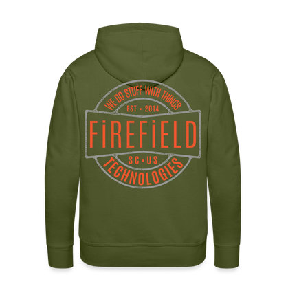 Firefield Technologies • Bowtie Hoodie - olive green