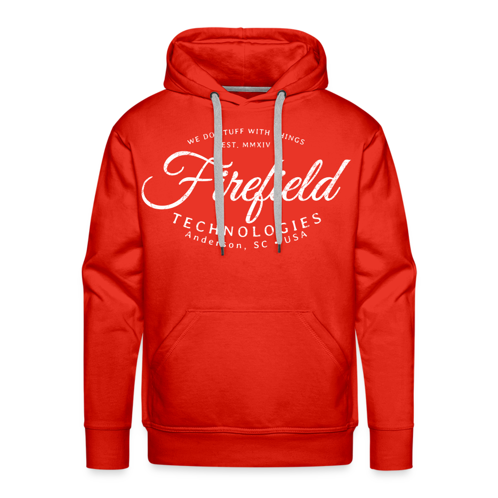 Firefield Technologies • We Do Stuff Hoodie - red