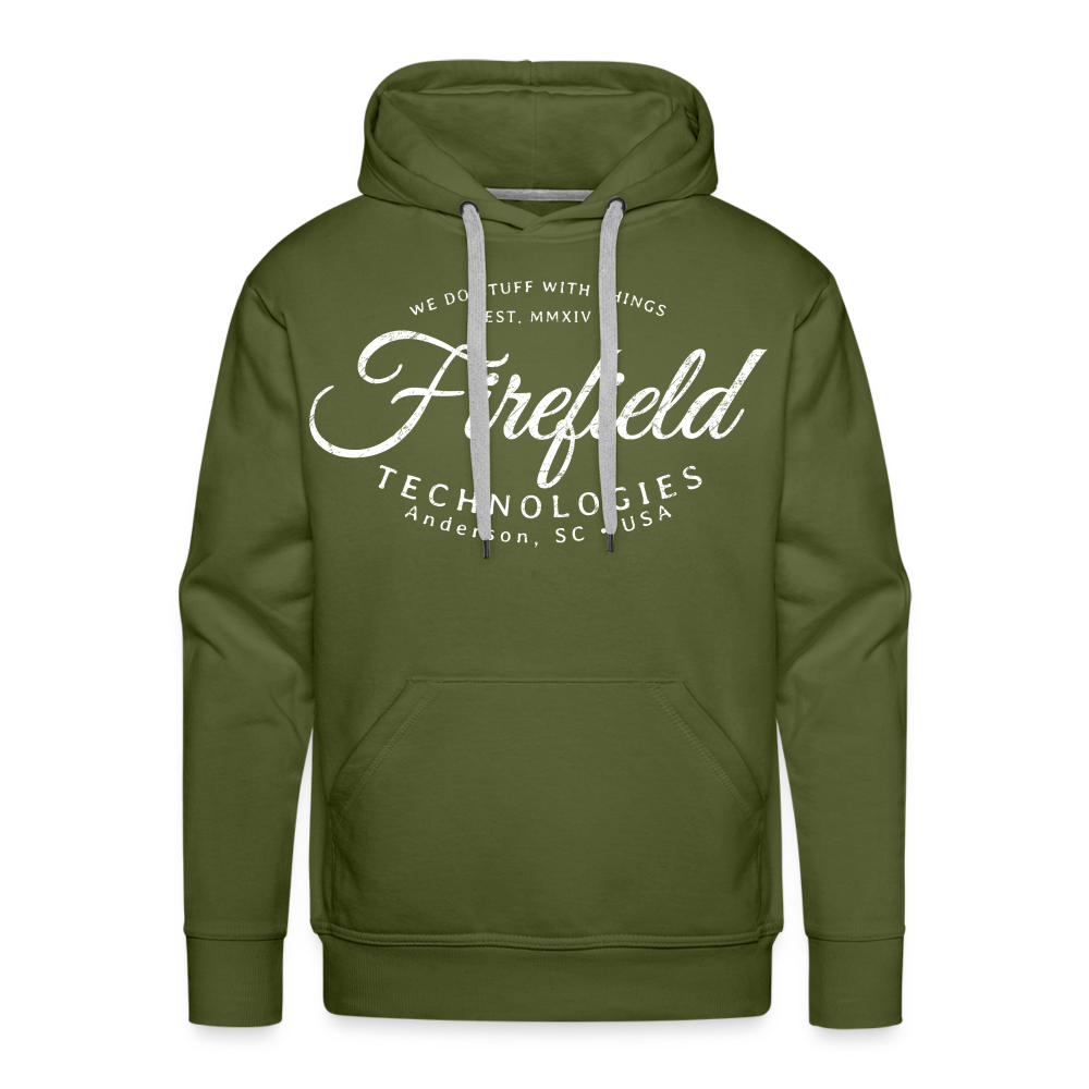 Firefield Technologies • We Do Stuff Hoodie - olive green