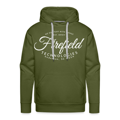 Firefield Technologies • We Do Stuff Hoodie - olive green
