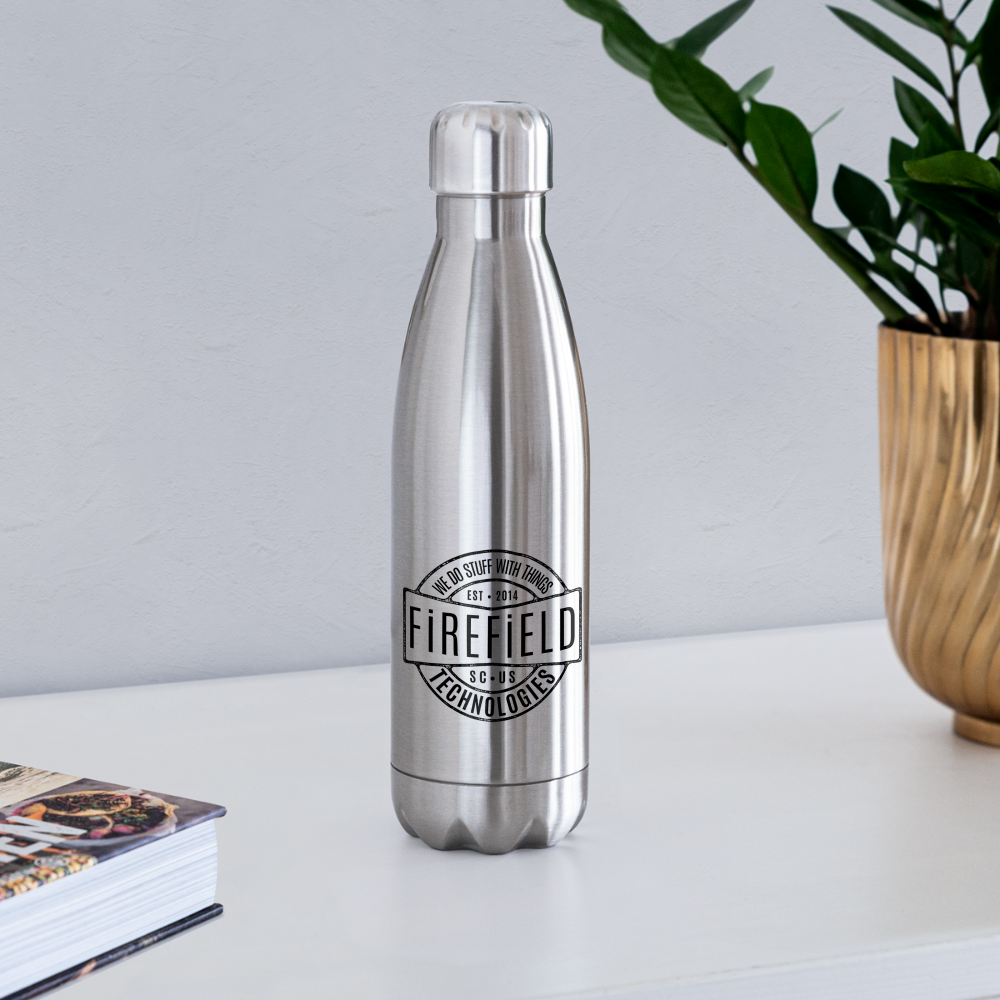 Firefield Technologies • Insulated Stainless Steel Water Bottle - silver