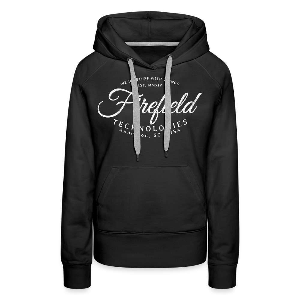 Firefield Technology • We Do Stuff Women's Hoodie - black