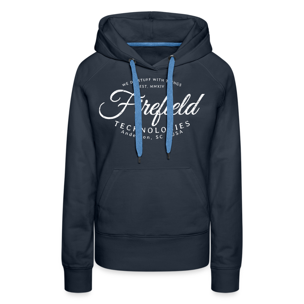 Firefield Technology • We Do Stuff Women's Hoodie - navy