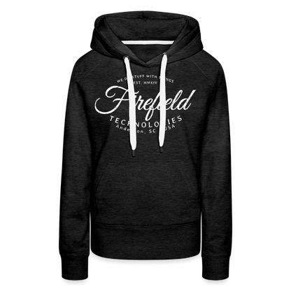 Firefield Technology • We Do Stuff Women's Hoodie - charcoal grey