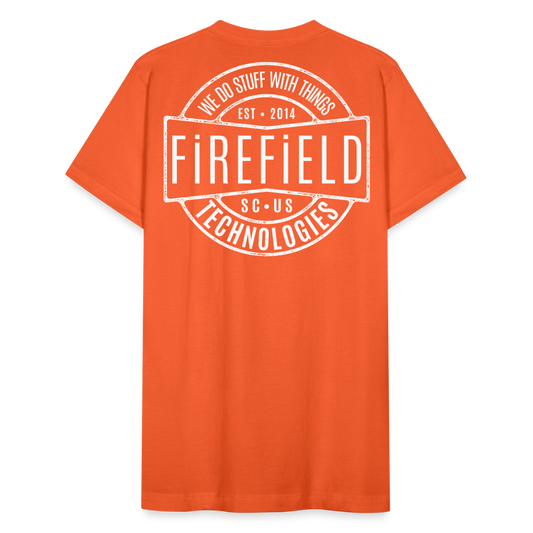 FireField Technologies • Bowtie (white) - orange