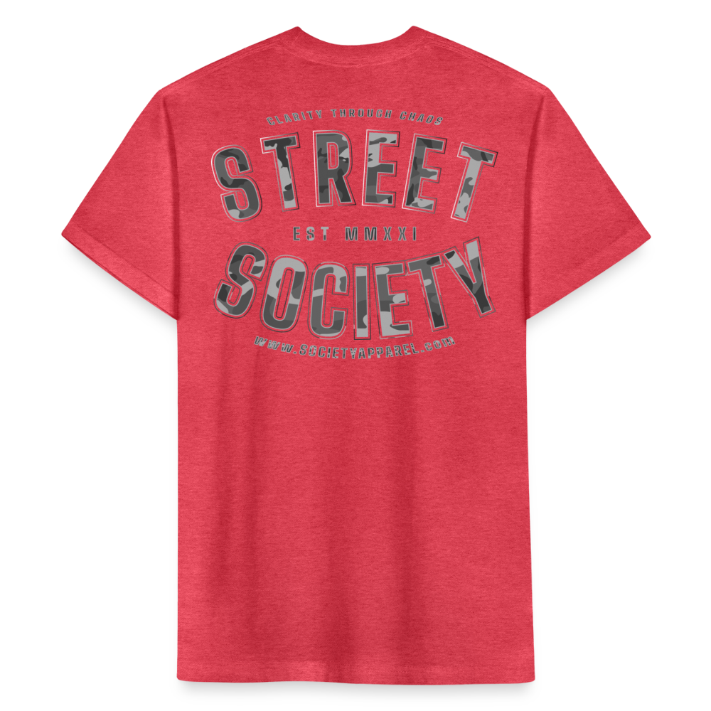 street society • clarity through chaos - heather red