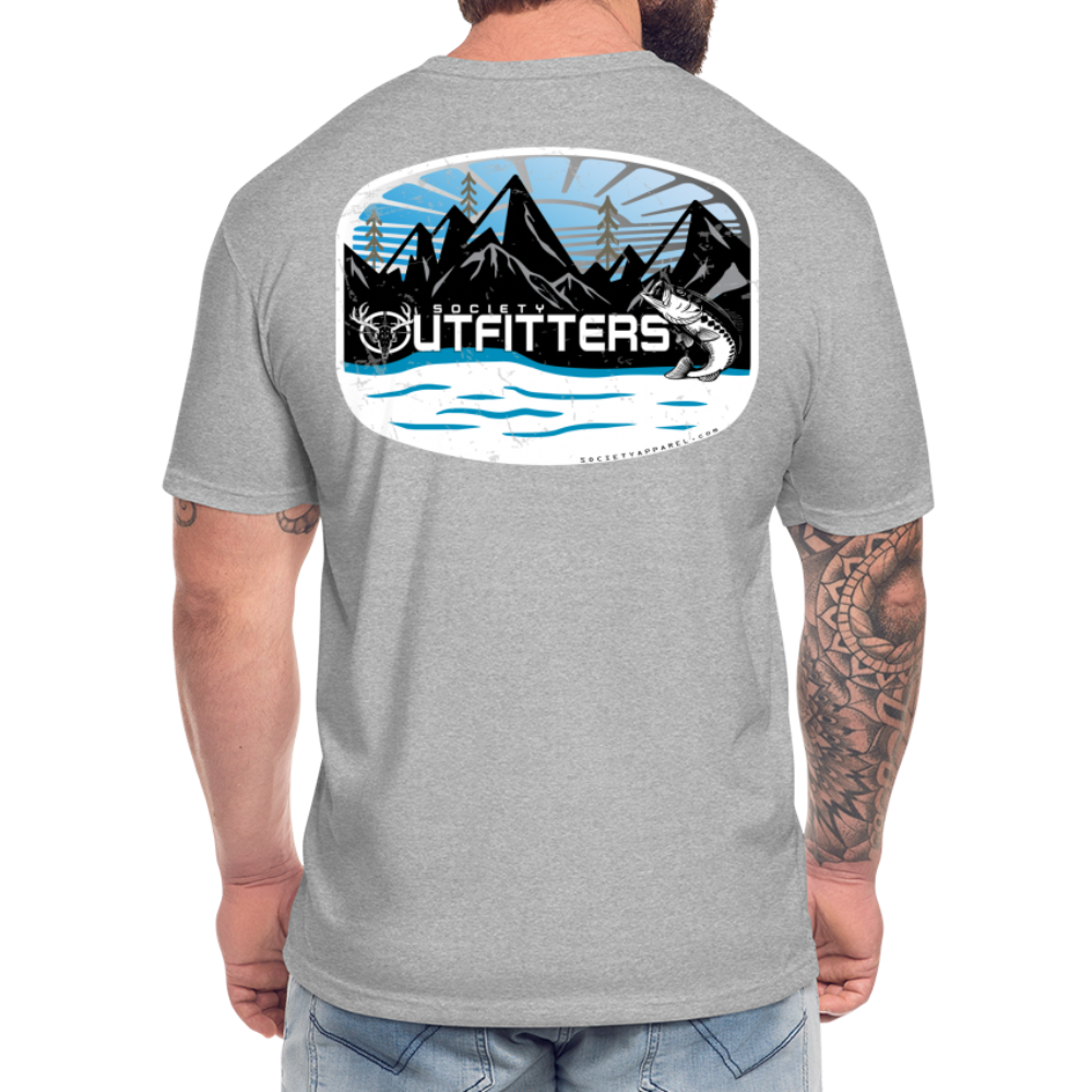 society outfitters • rivers & streams t-shirt - heather gray