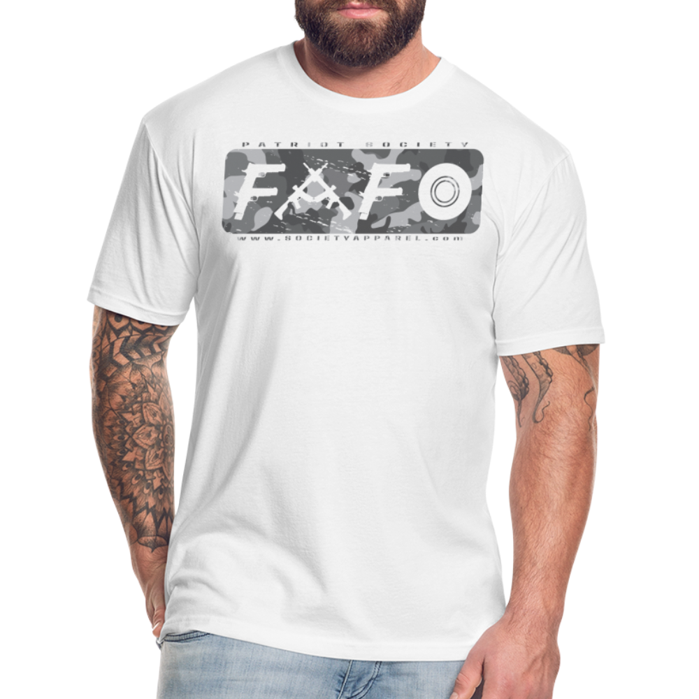 patriot society • FAFO camo - white